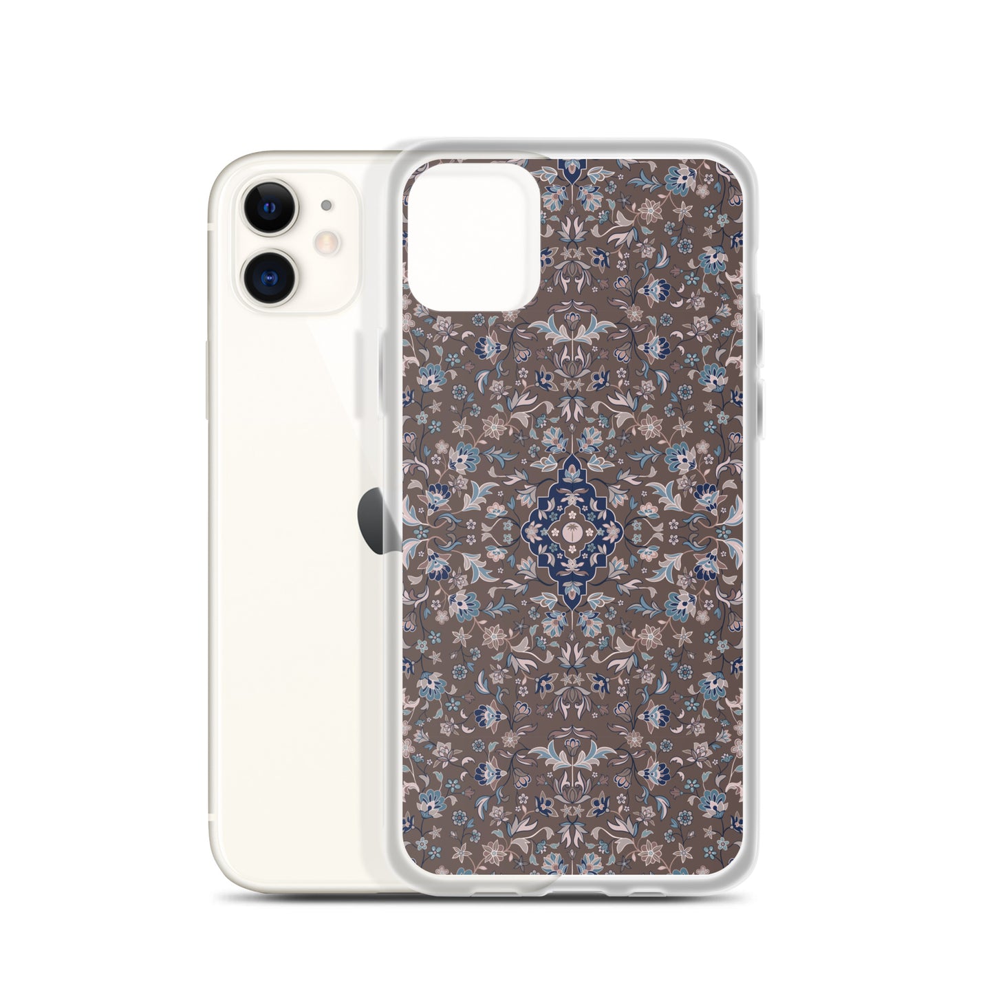 Haramain Brown Clear Case for iPhone Islamic Gift