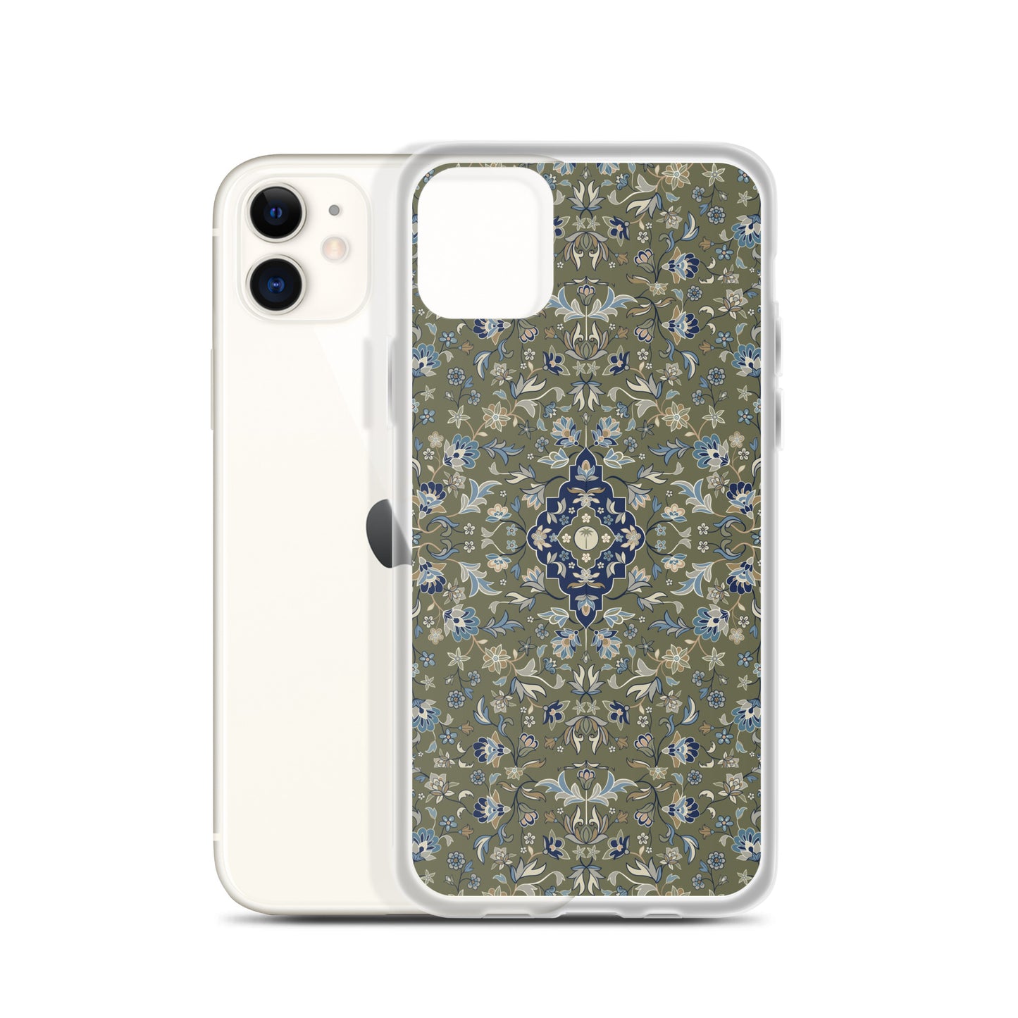 Green Clear Case for iPhone Islamic Gift