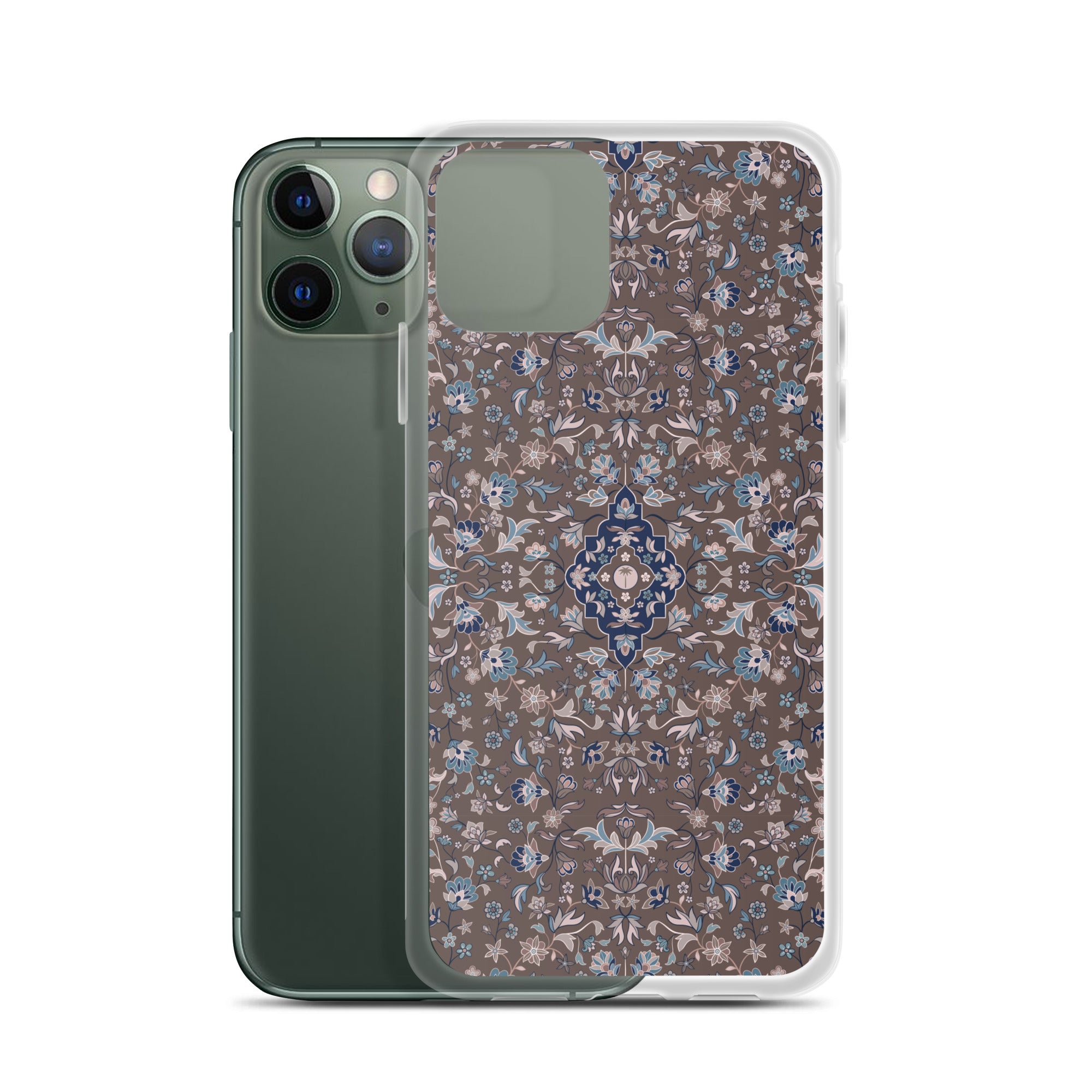 Haramain Brown Clear Case for iPhone Islamic Gift