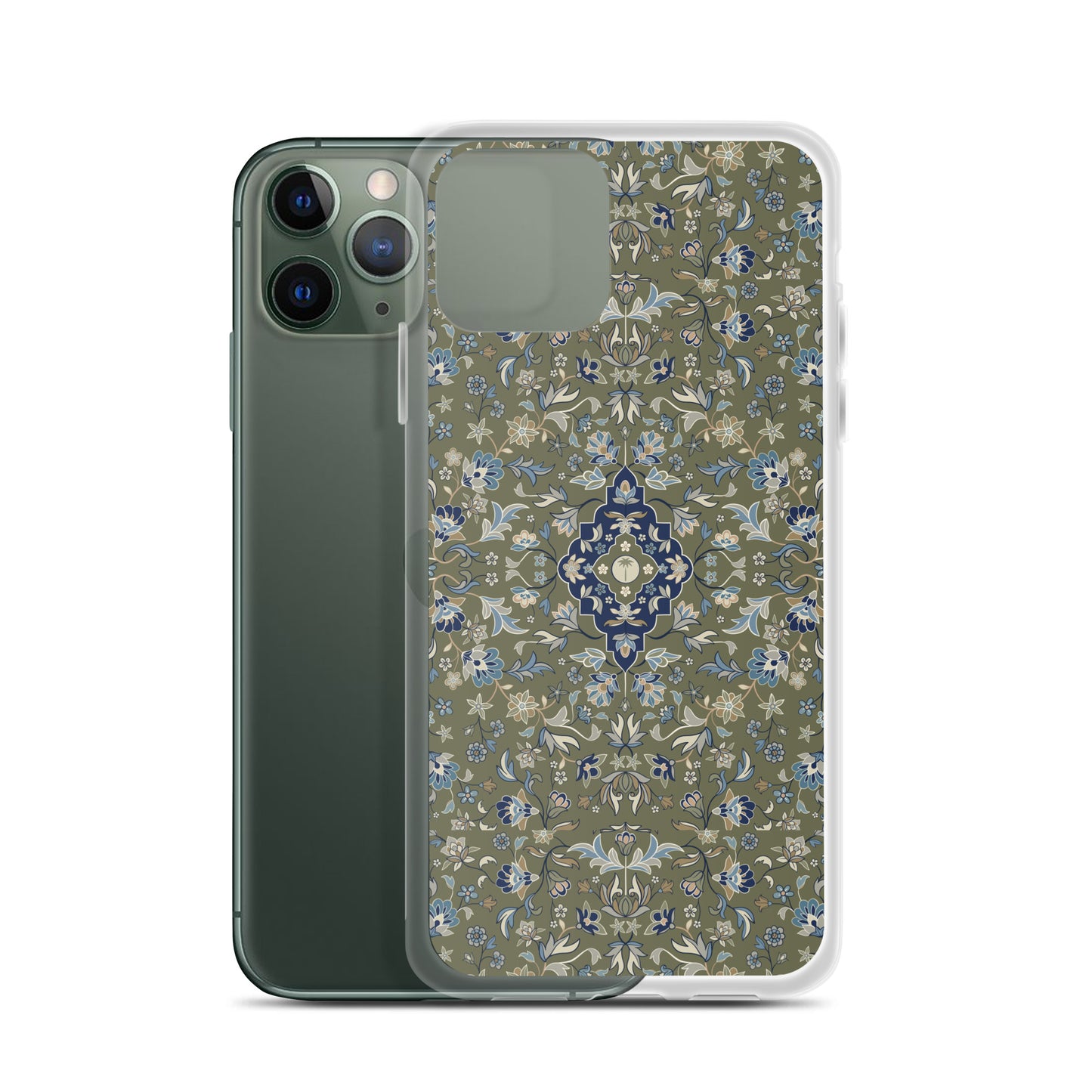 Green Clear Case for iPhone Islamic Gift
