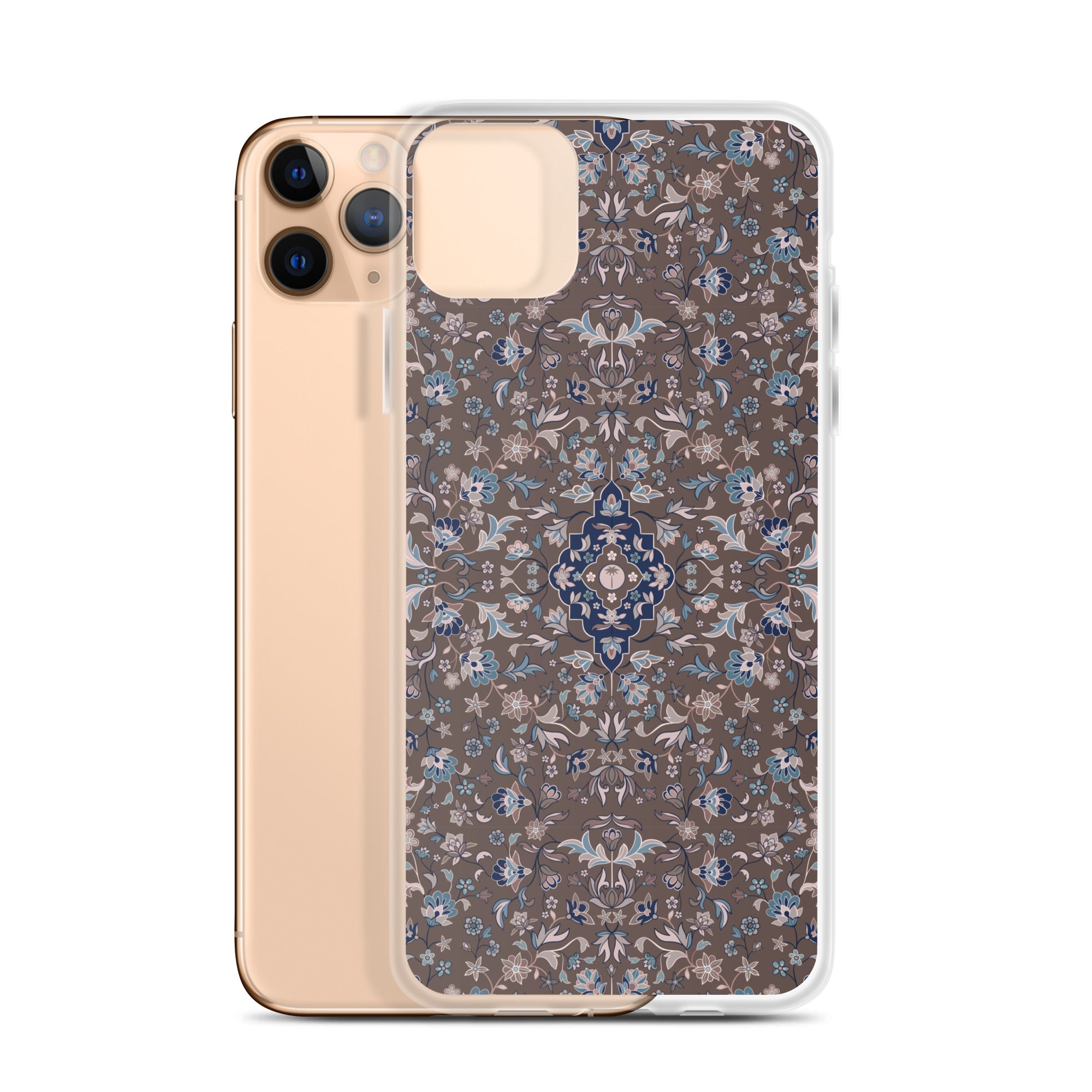 Haramain Brown Clear Case for iPhone Islamic Gift