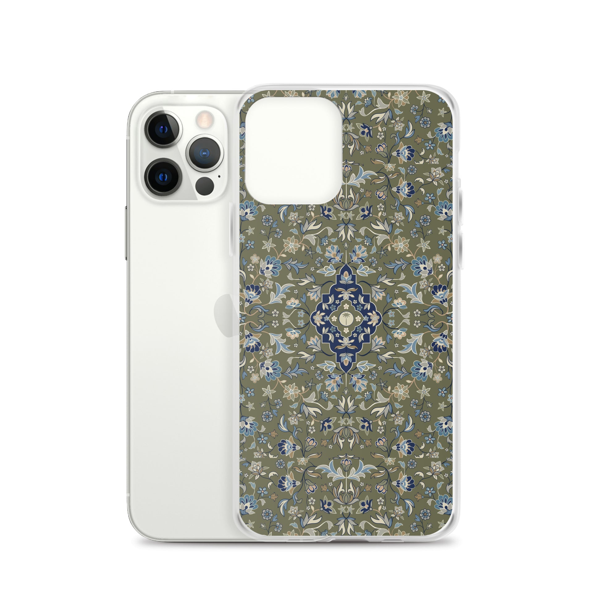 Green Clear Case for iPhone Islamic Gift