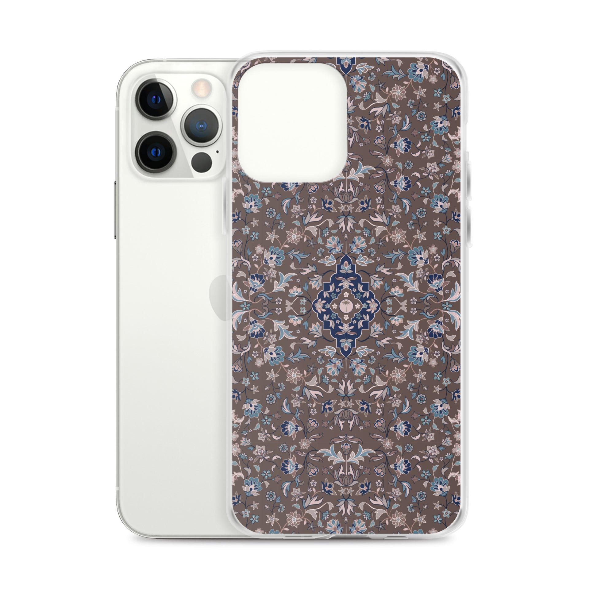 Haramain Brown Clear Case for iPhone Islamic Gift