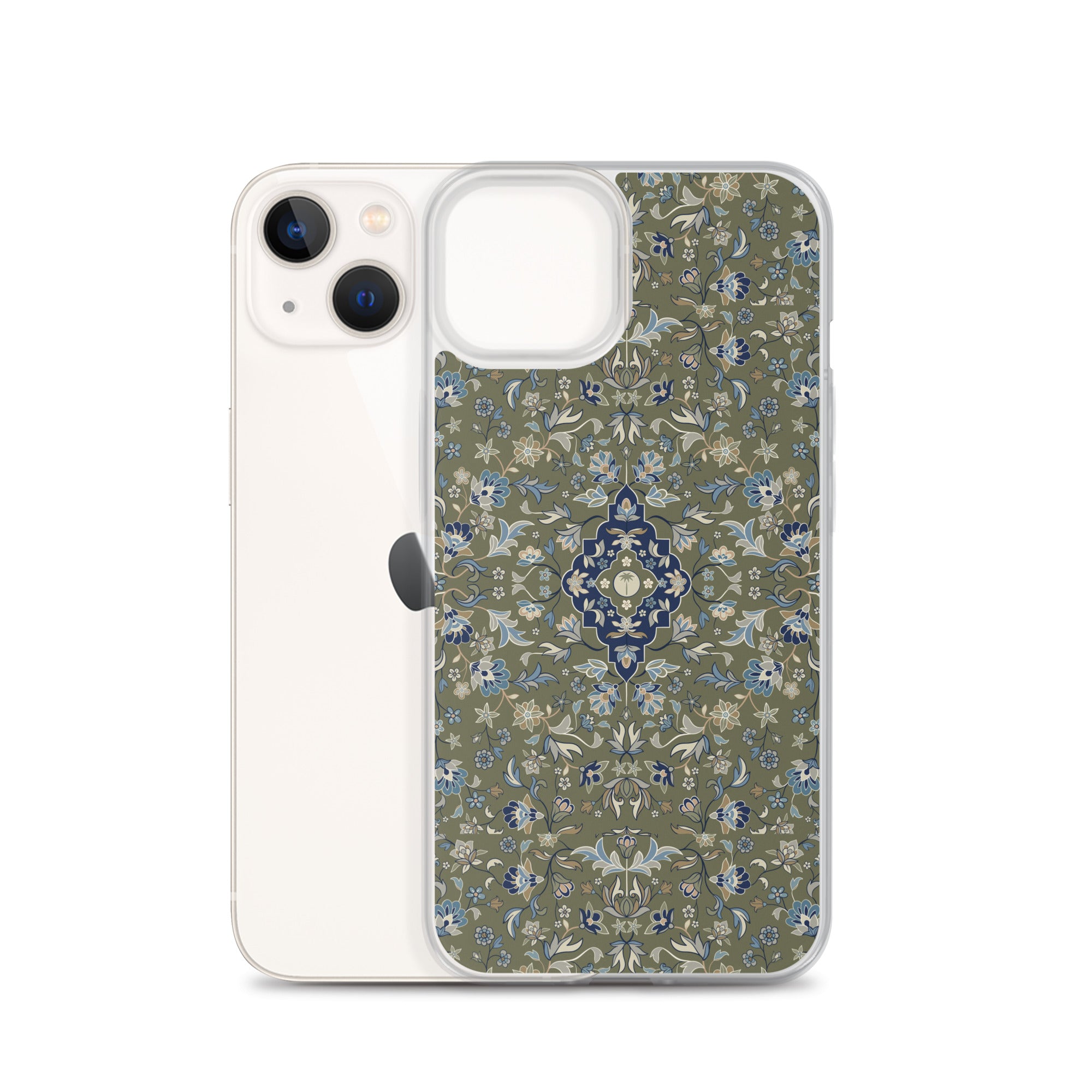 Green Clear Case for iPhone Islamic Gift
