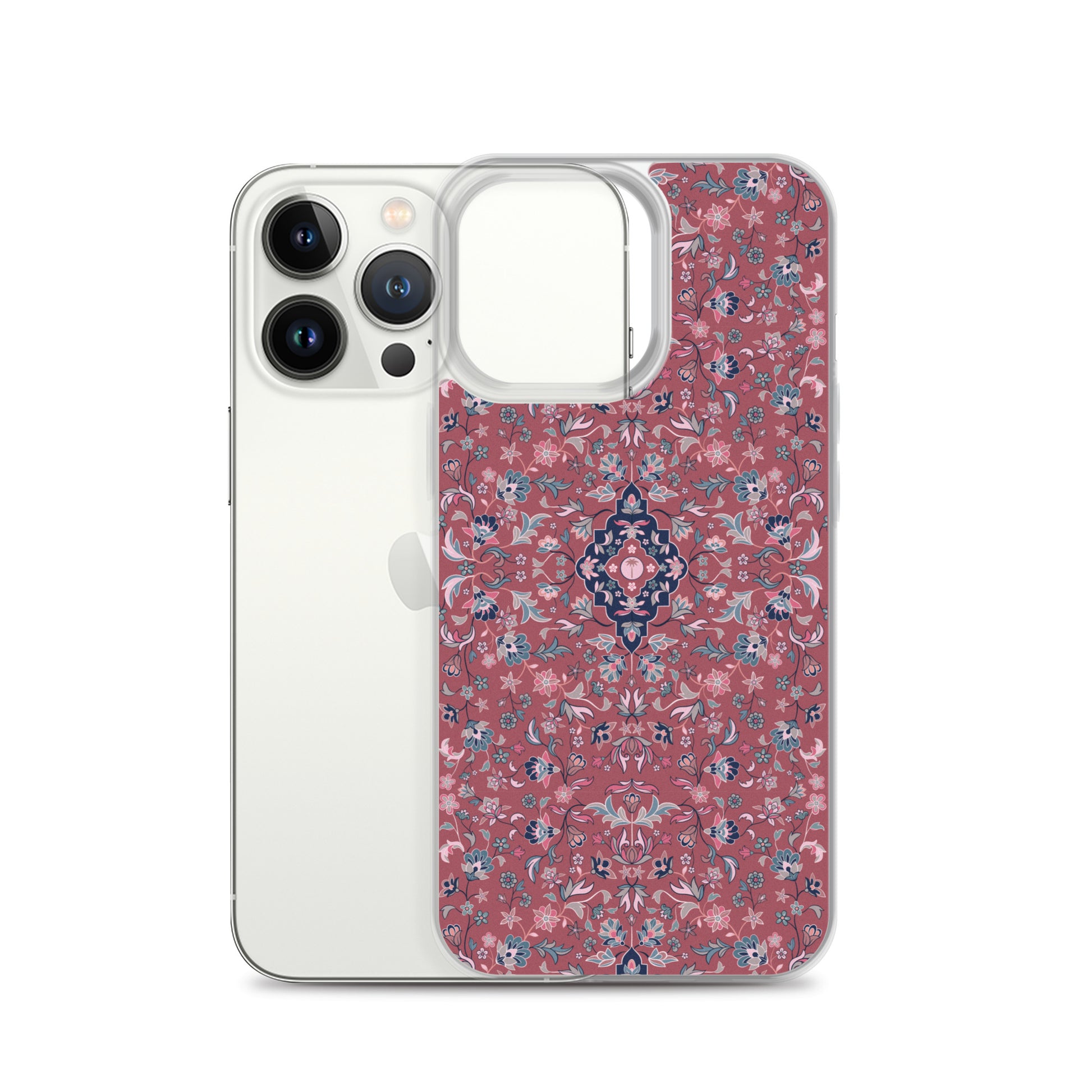 Haramain Red Clear Case for iPhone Islamic Gift