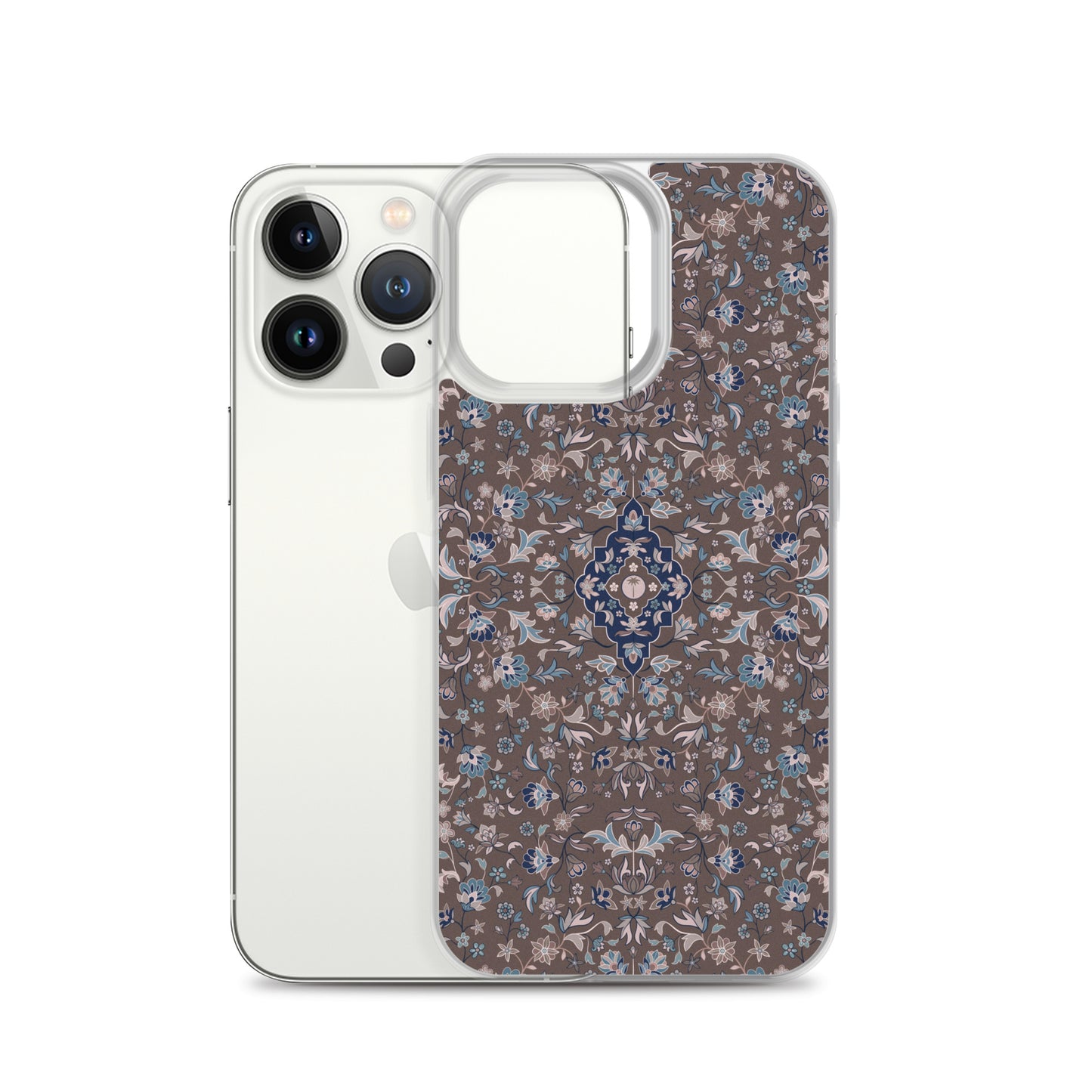 Haramain Brown Clear Case for iPhone Islamic Gift