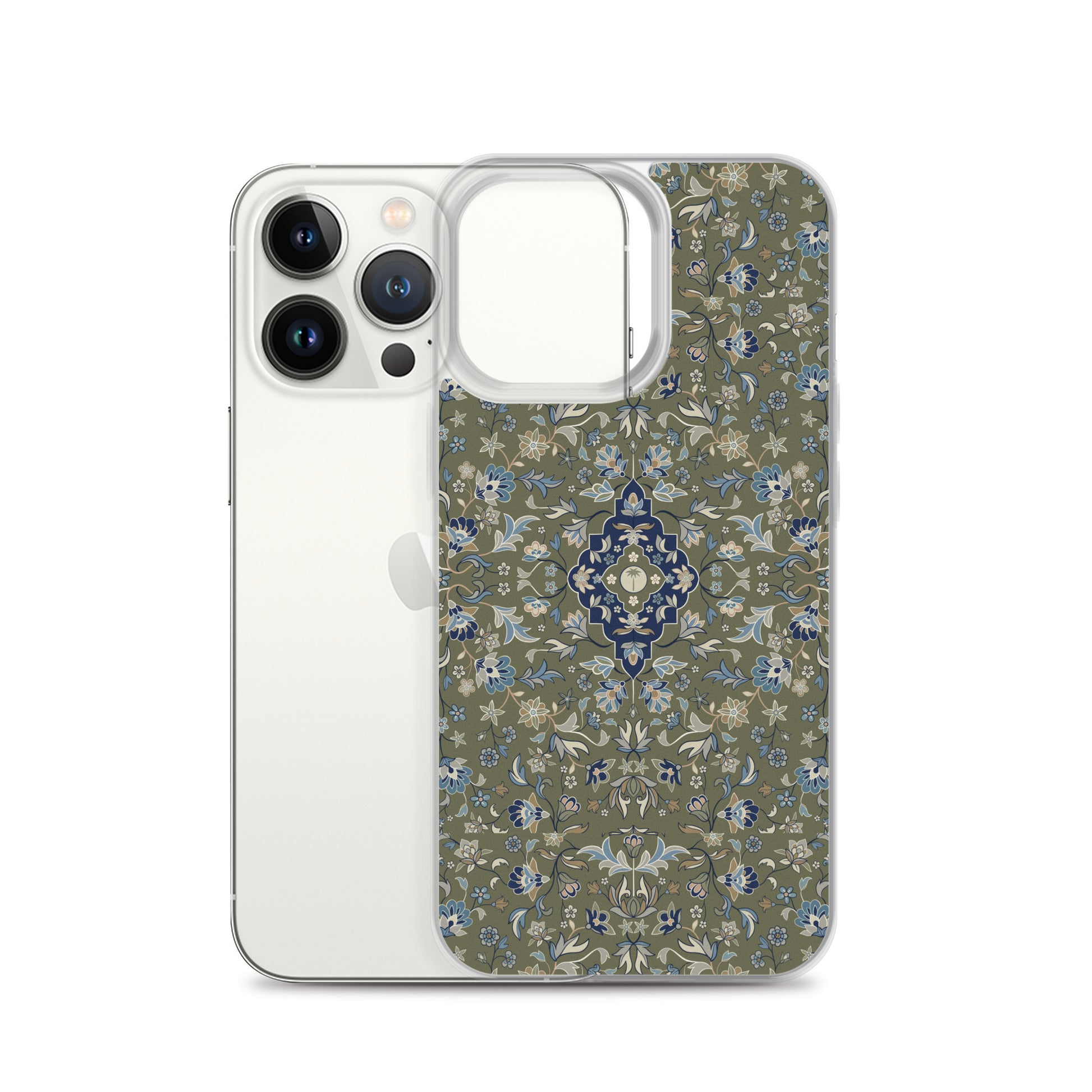 Green Clear Case for iPhone Islamic Gift