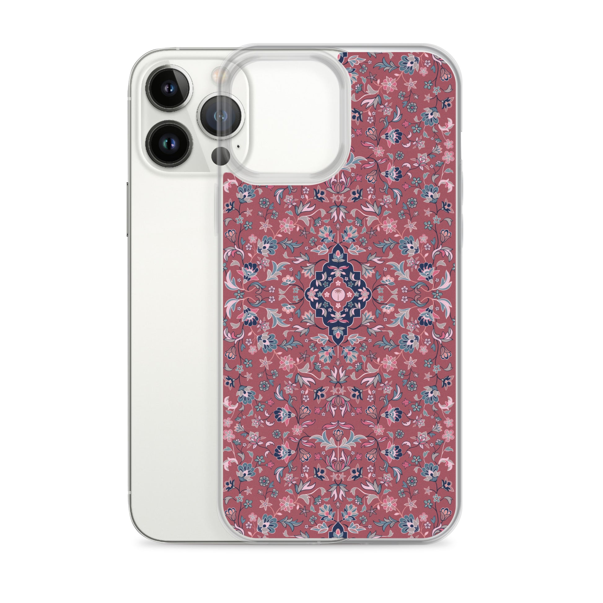 Haramain Red Clear Case for iPhone Islamic Gift