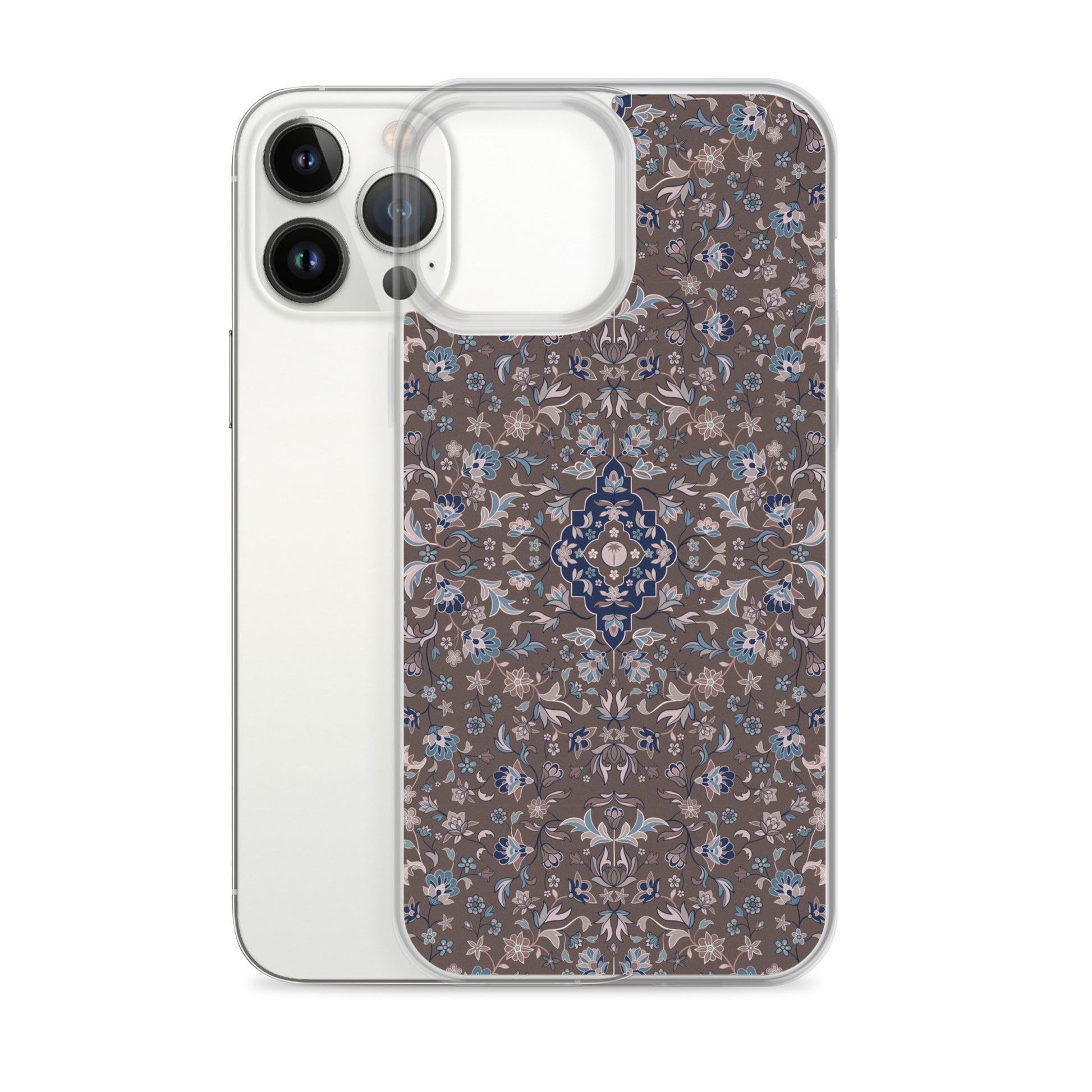 Haramain Brown Clear Case for iPhone Islamic Gift