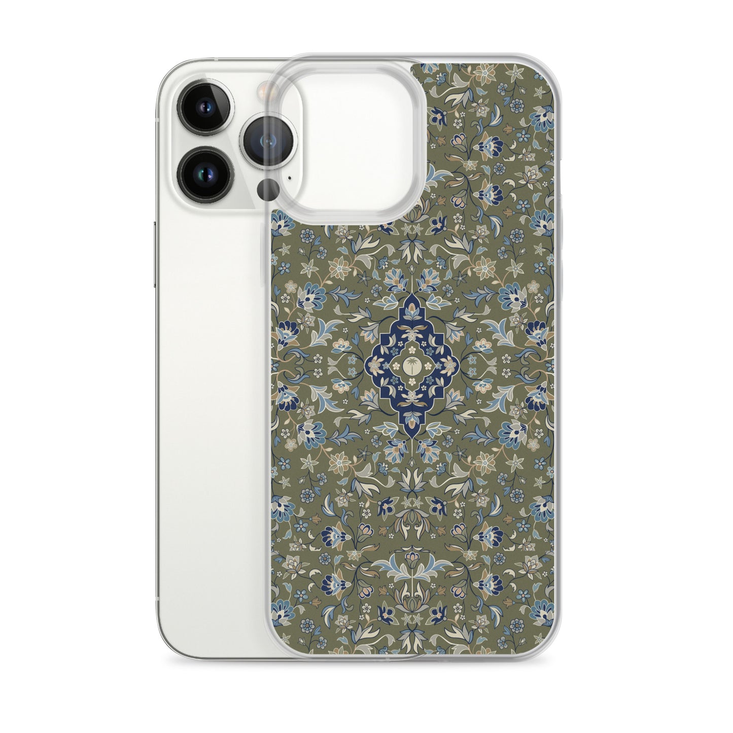 Green Clear Case for iPhone Islamic Gift