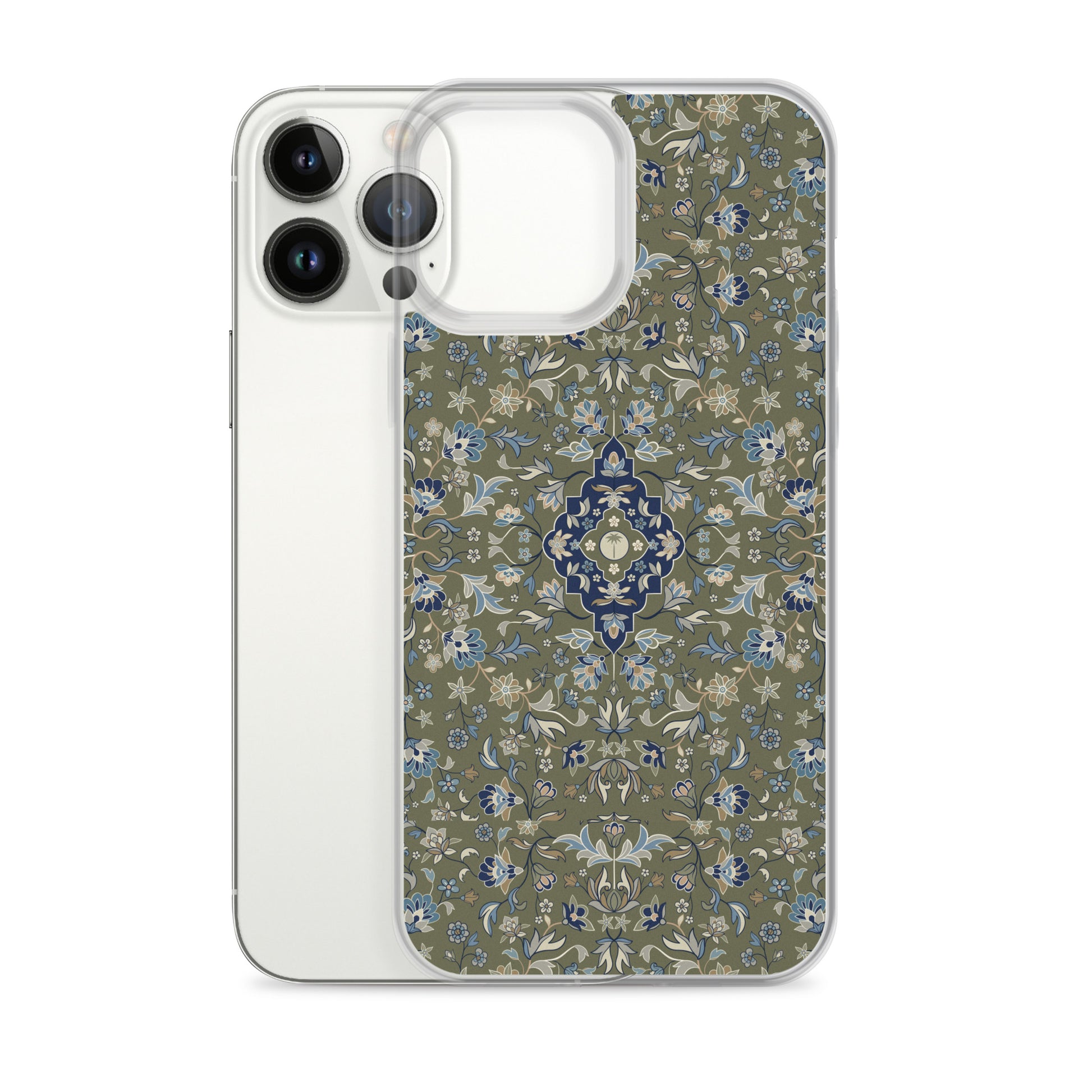 Green Clear Case for iPhone Islamic Gift