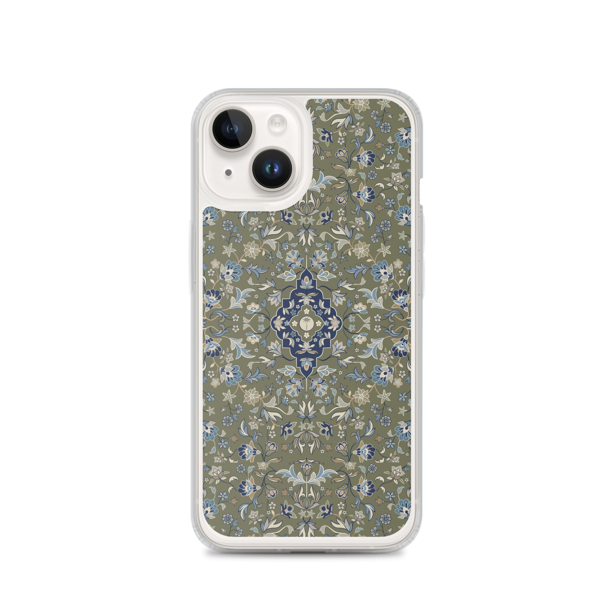 Green Clear Case for iPhone Islamic Gift