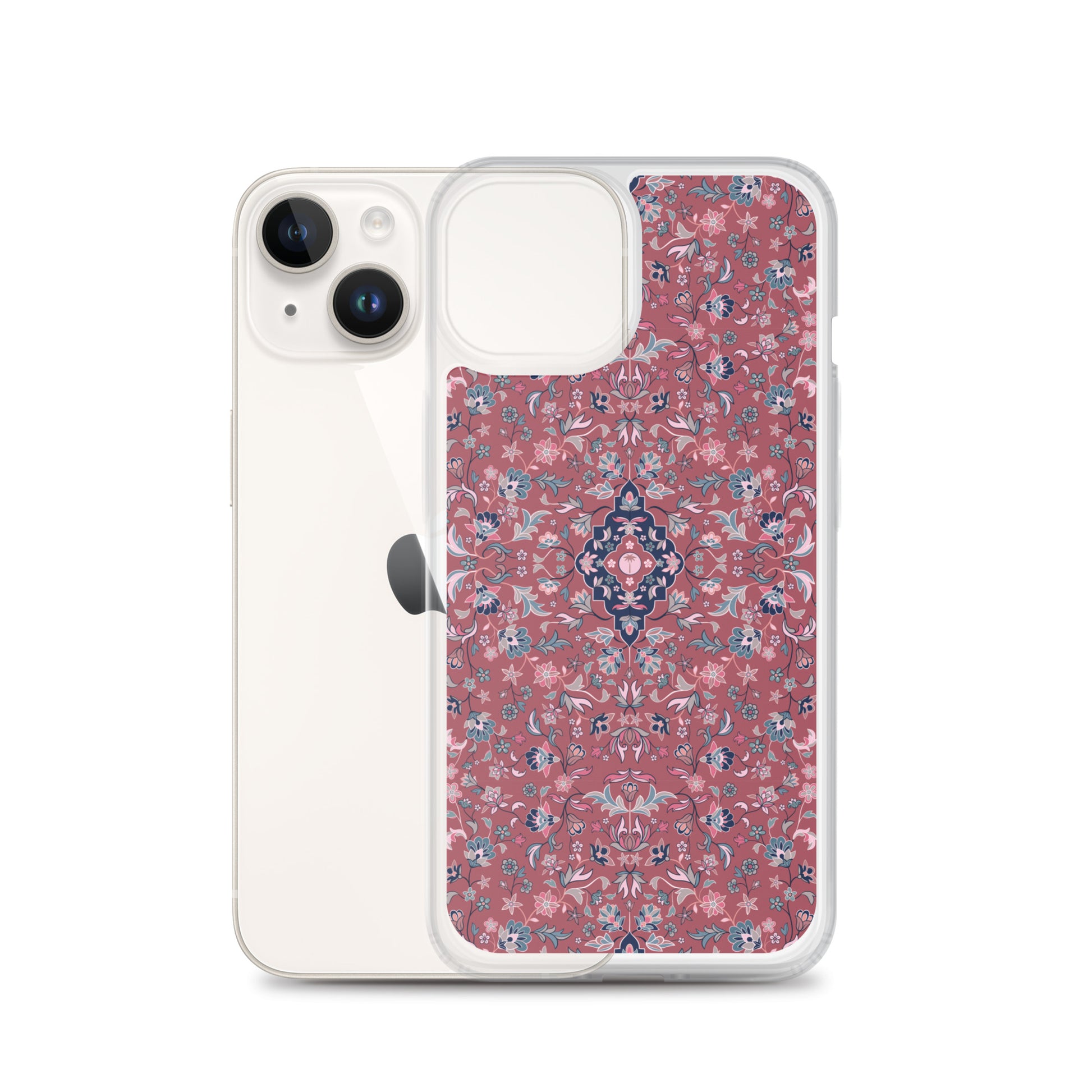 Haramain Red Clear Case for iPhone Islamic Gift