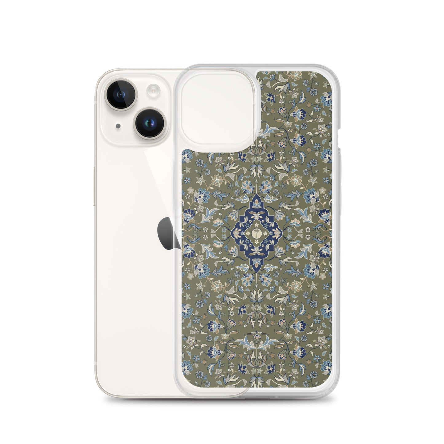Green Clear Case for iPhone Islamic Gift