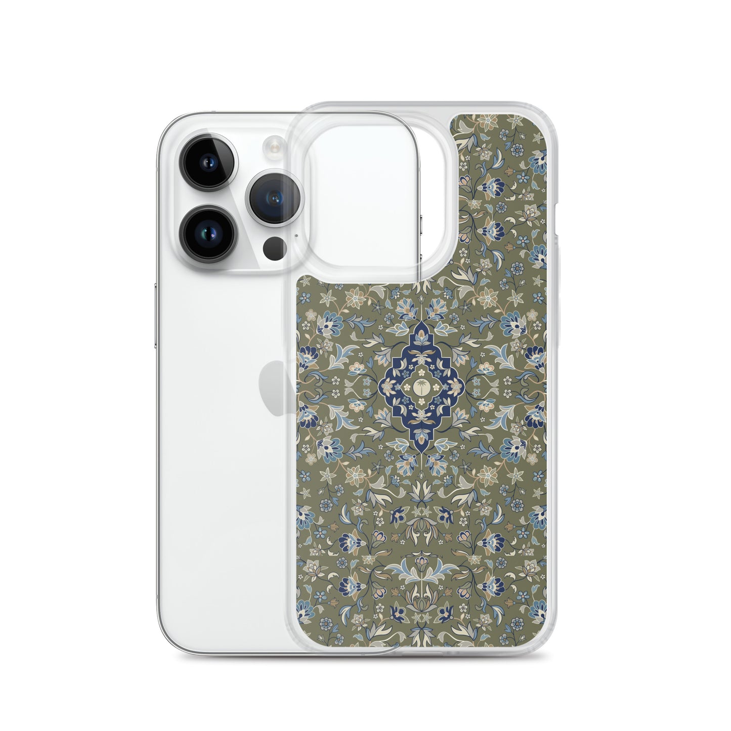 Green Clear Case for iPhone Islamic Gift