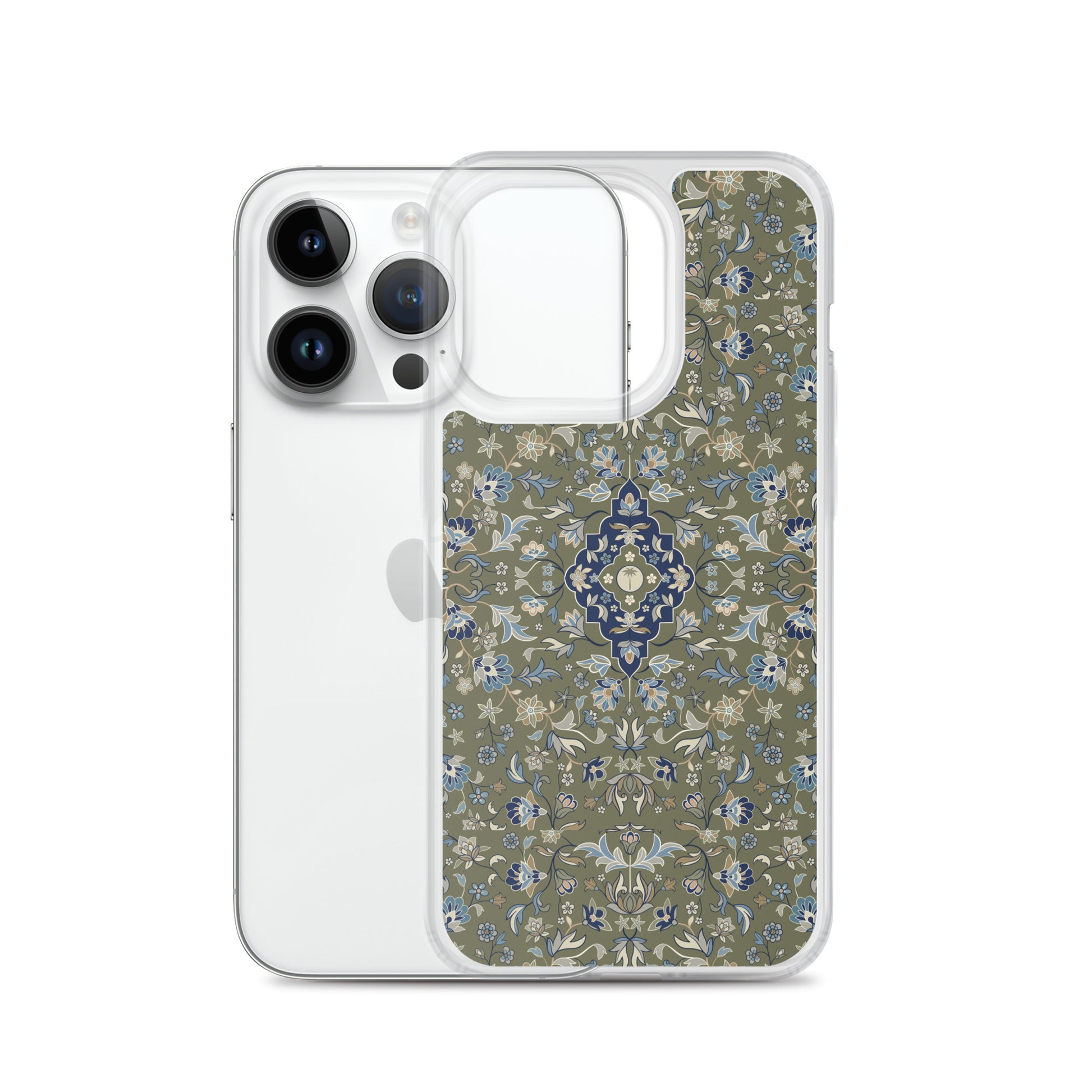 Green Clear Case for iPhone Islamic Gift