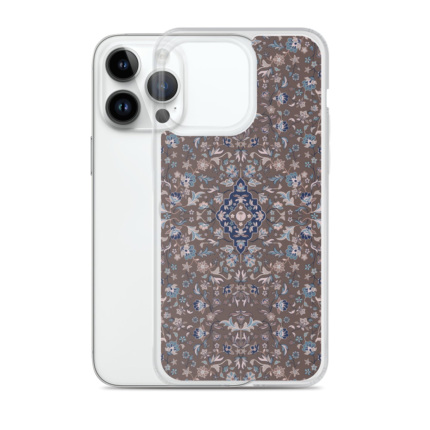 Haramain Brown Clear Case for iPhone Islamic Gift