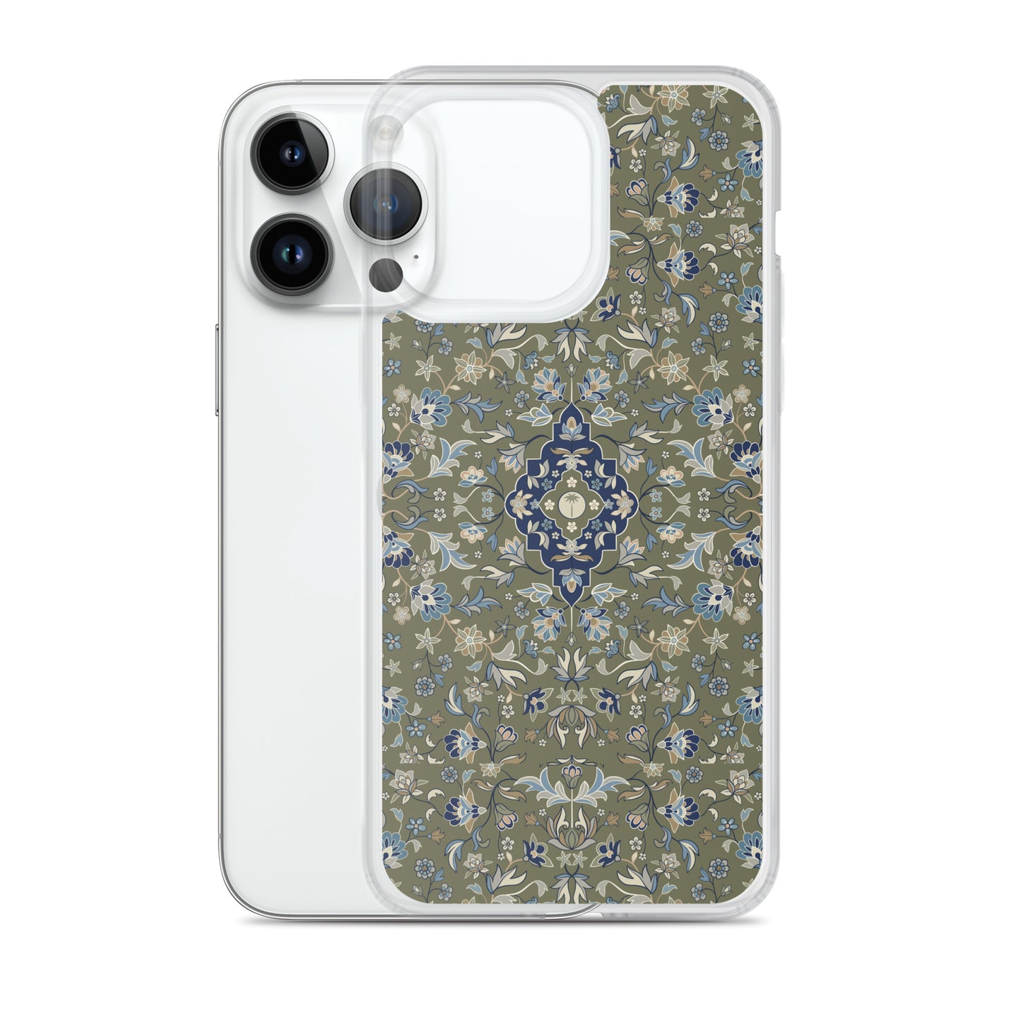 Green Clear Case for iPhone Islamic Gift