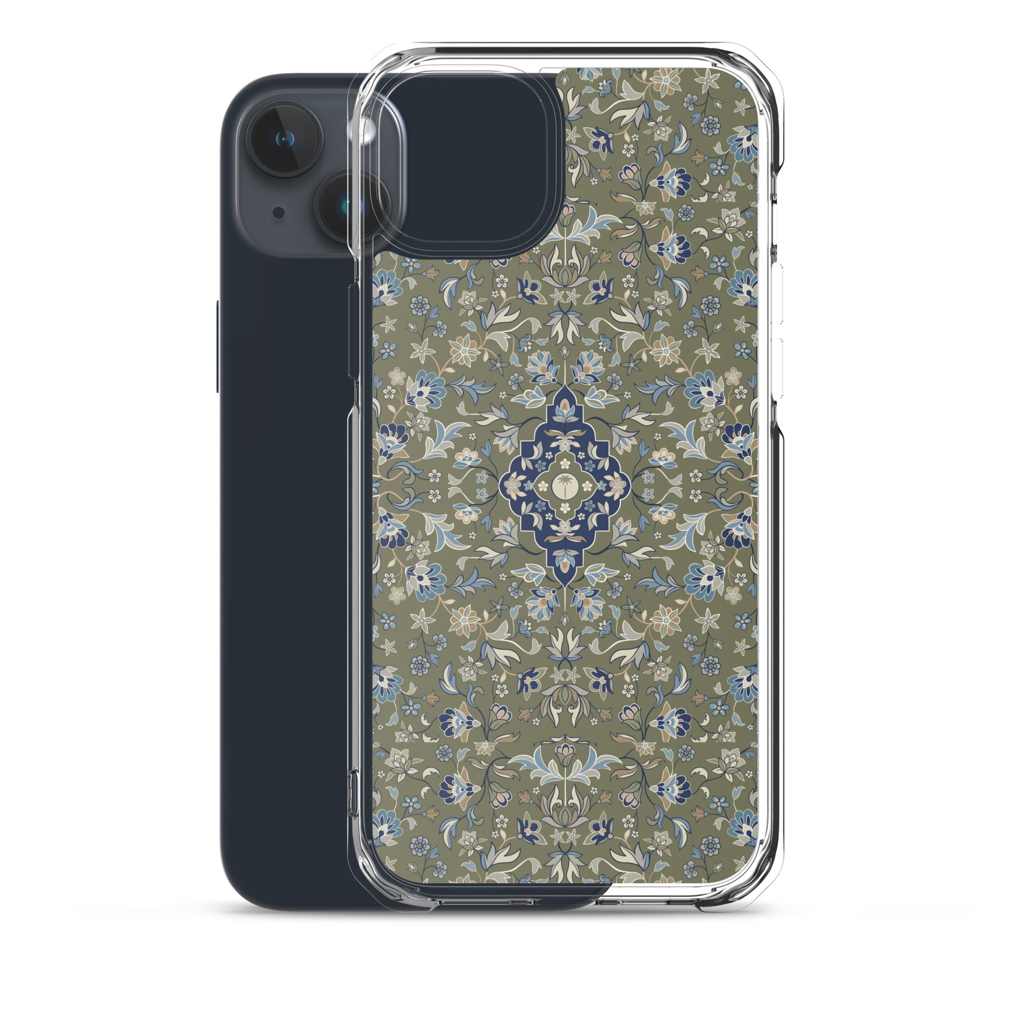 Green Clear Case for iPhone Islamic Gift