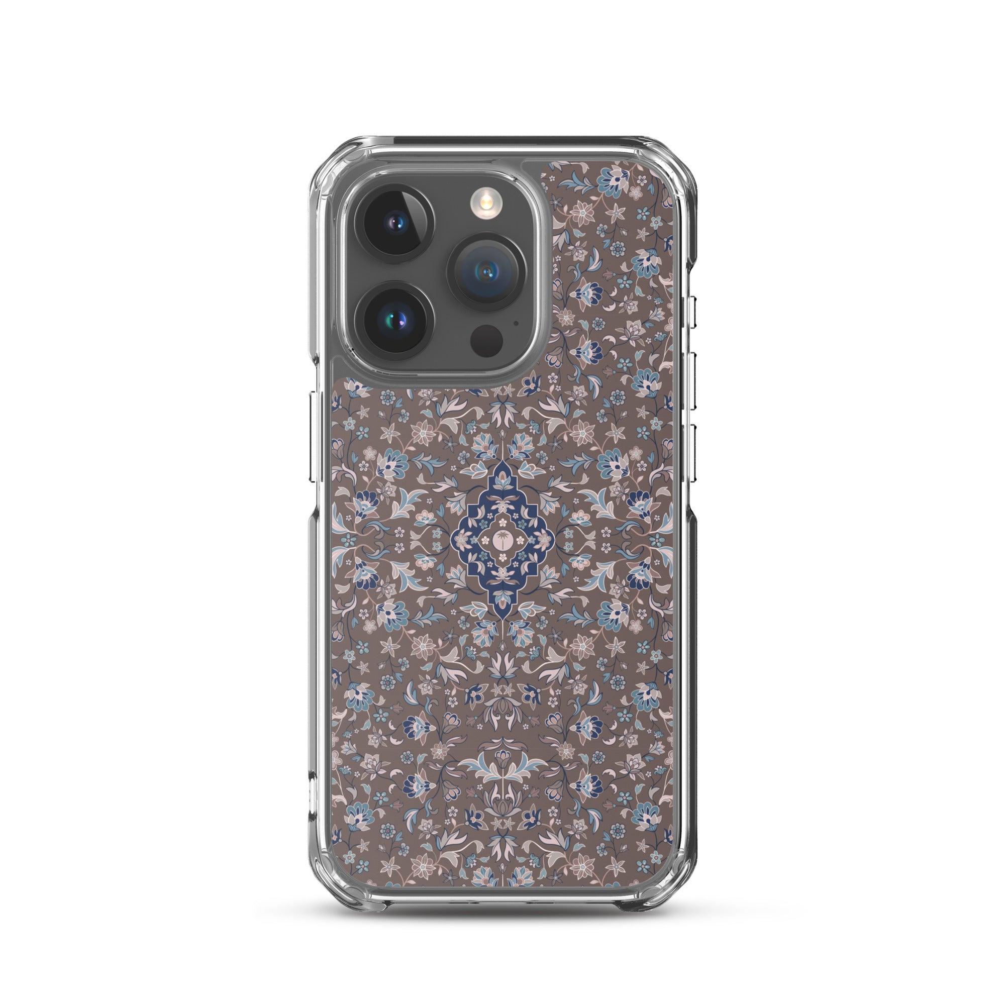 Haramain Brown Clear Case for iPhone Islamic Gift