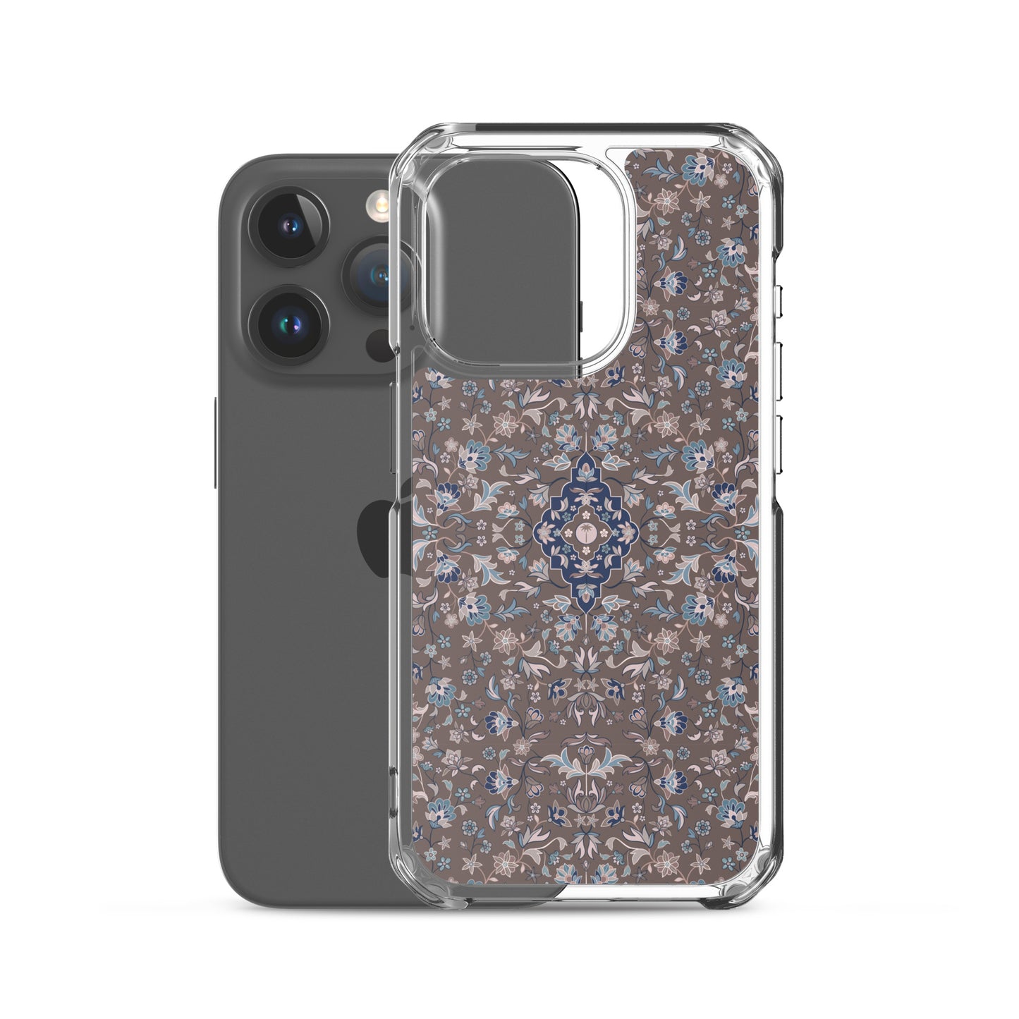 Haramain Brown Clear Case for iPhone Islamic Gift