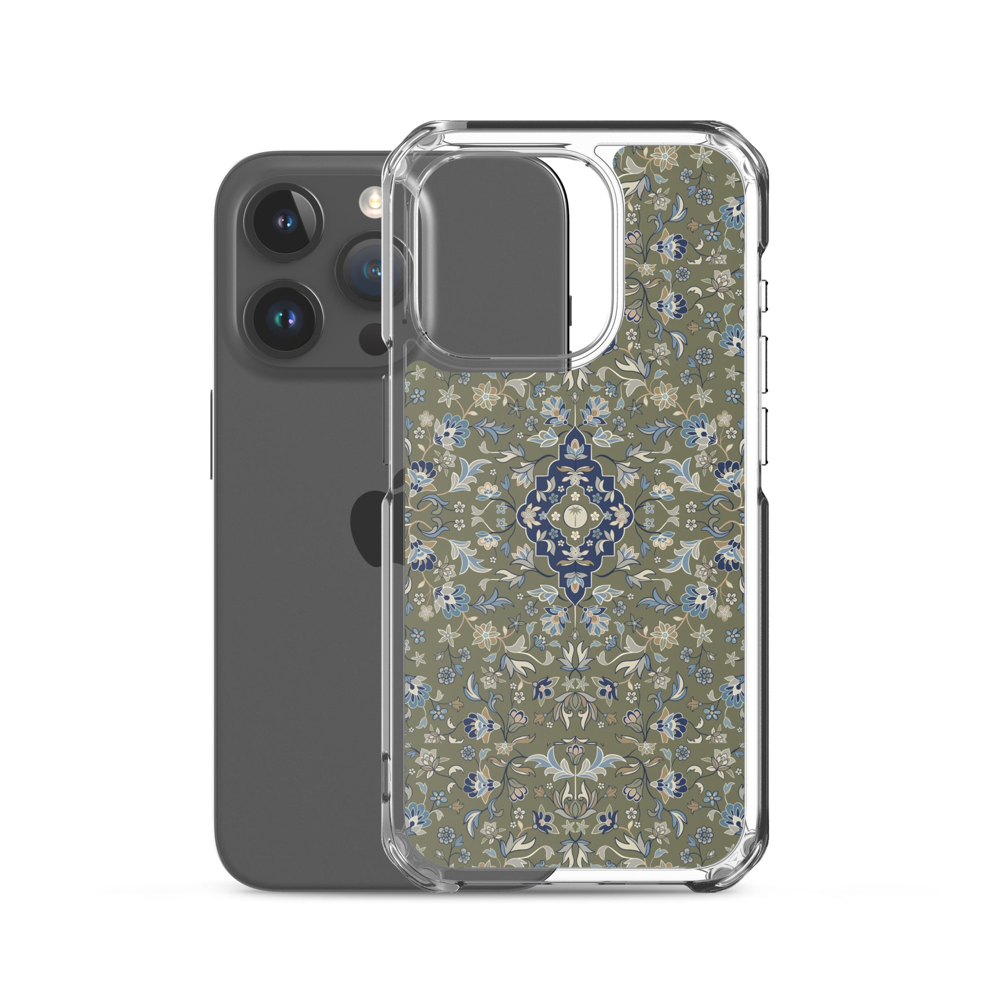 Green Clear Case for iPhone Islamic Gift