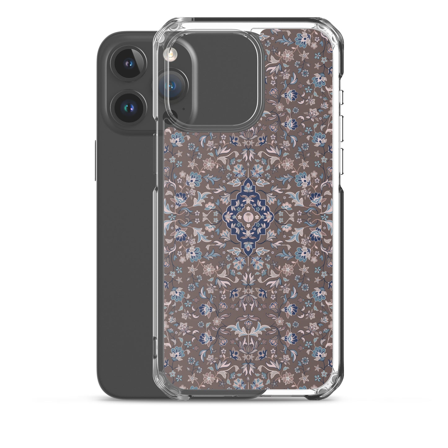 Haramain Brown Clear Case for iPhone Islamic Gift