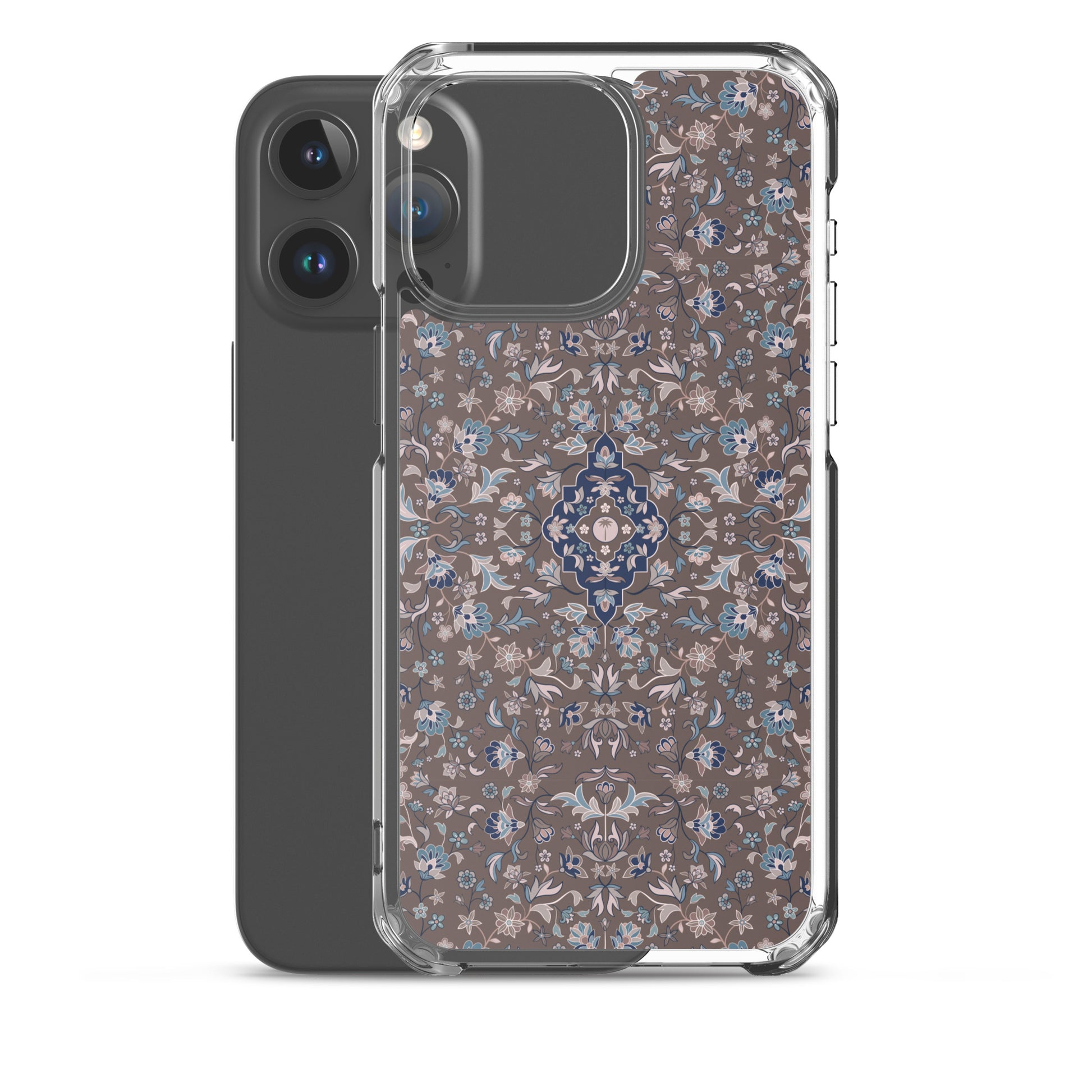 Haramain Brown Clear Case for iPhone Islamic Gift