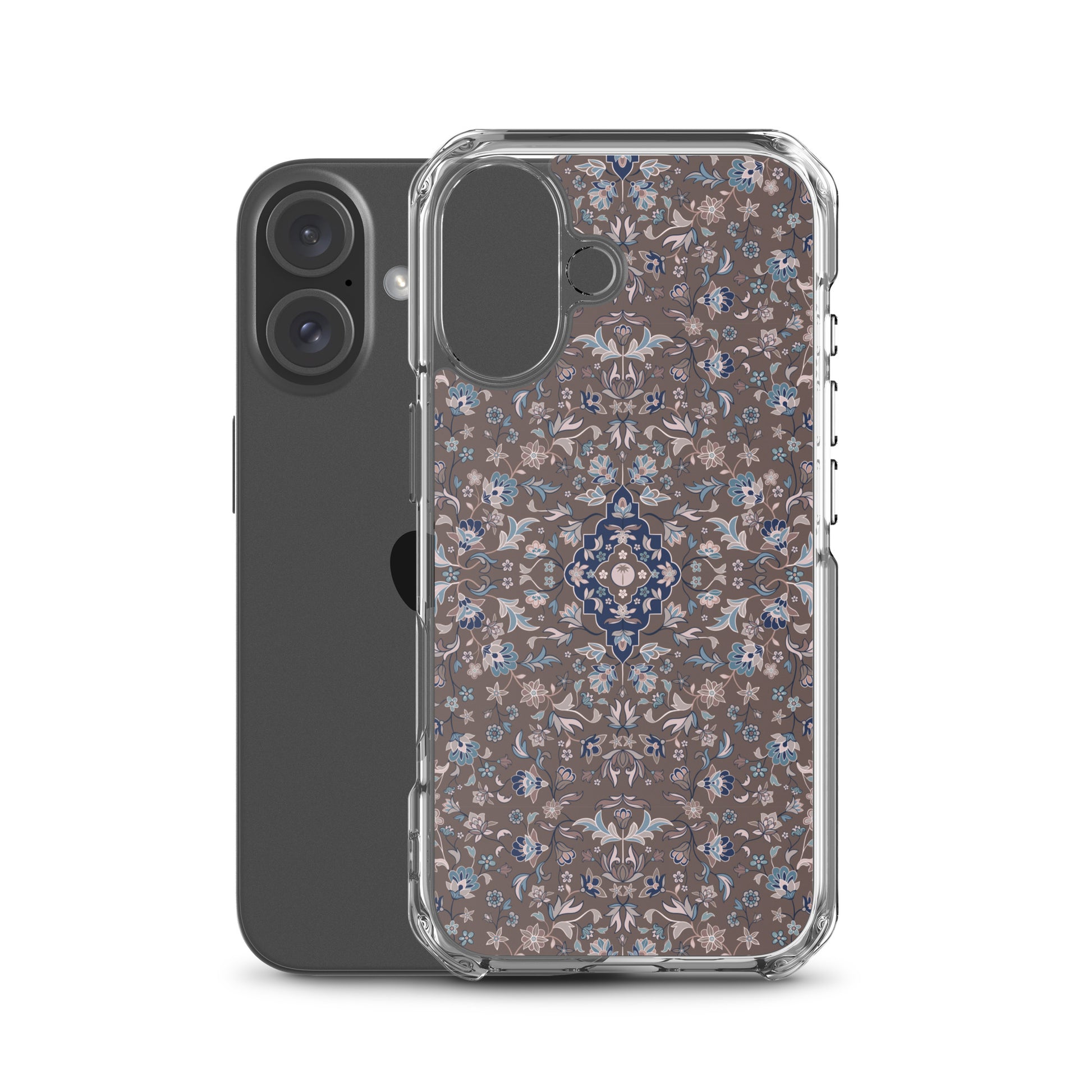 Haramain Brown Clear Case for iPhone Islamic Gift