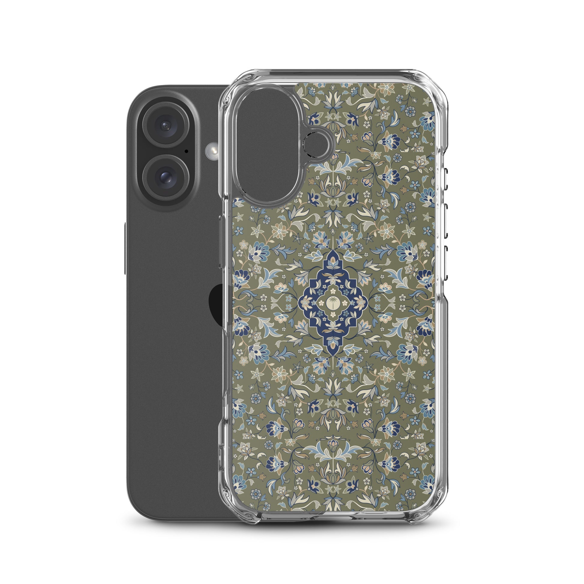 Green Clear Case for iPhone Islamic Gift