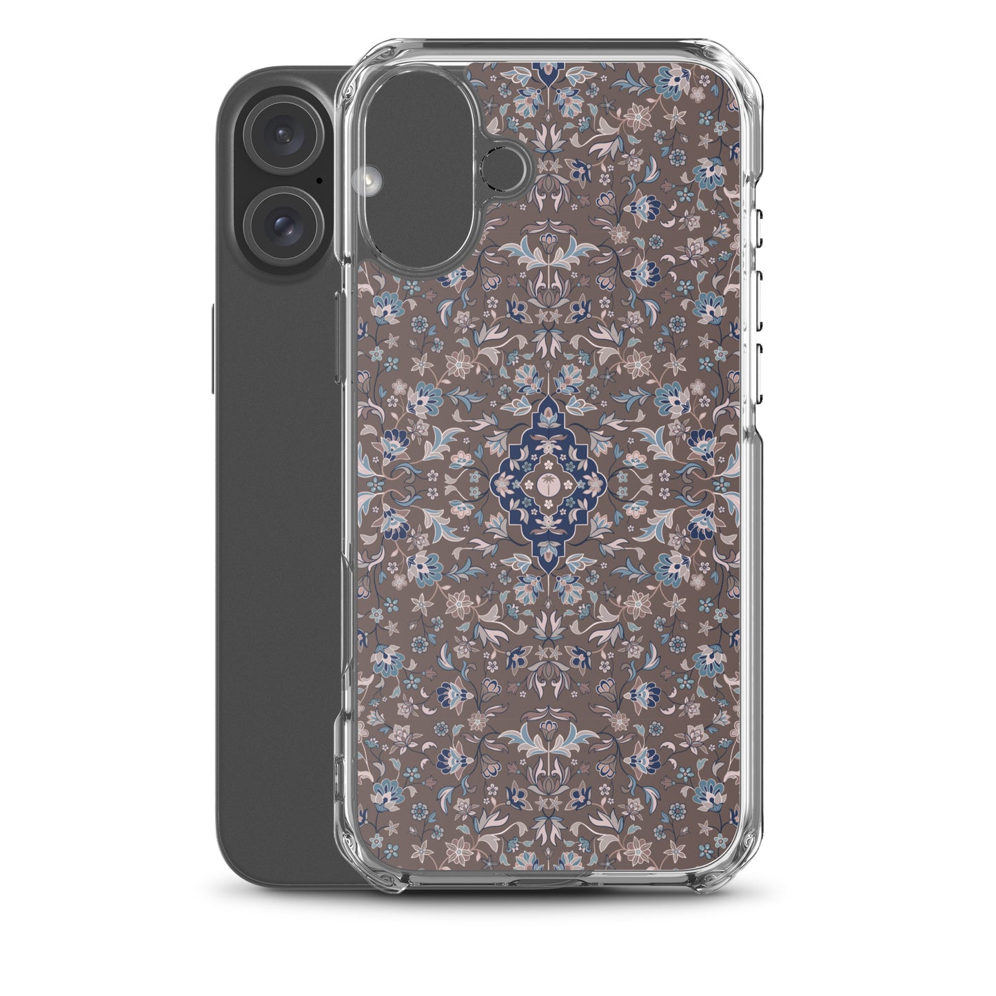 Haramain Brown Clear Case for iPhone Islamic Gift