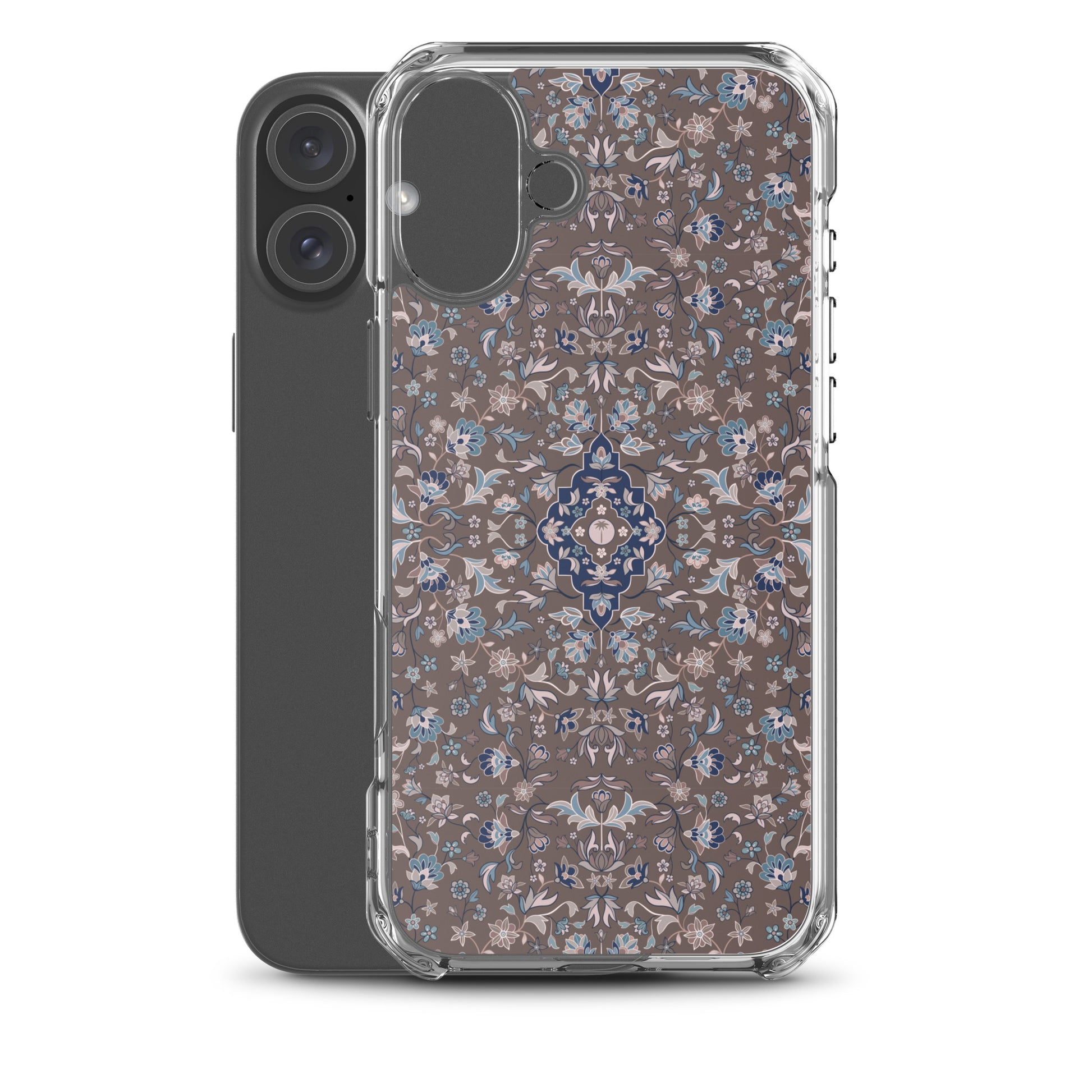 Haramain Brown Clear Case for iPhone Islamic Gift