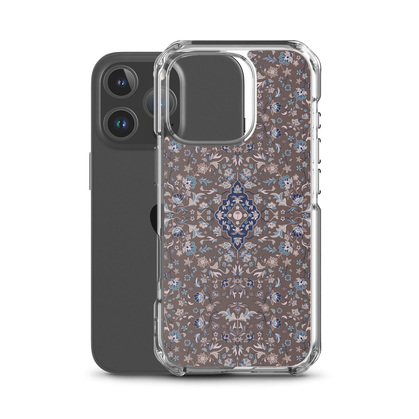 Haramain Brown Clear Case for iPhone Islamic Gift