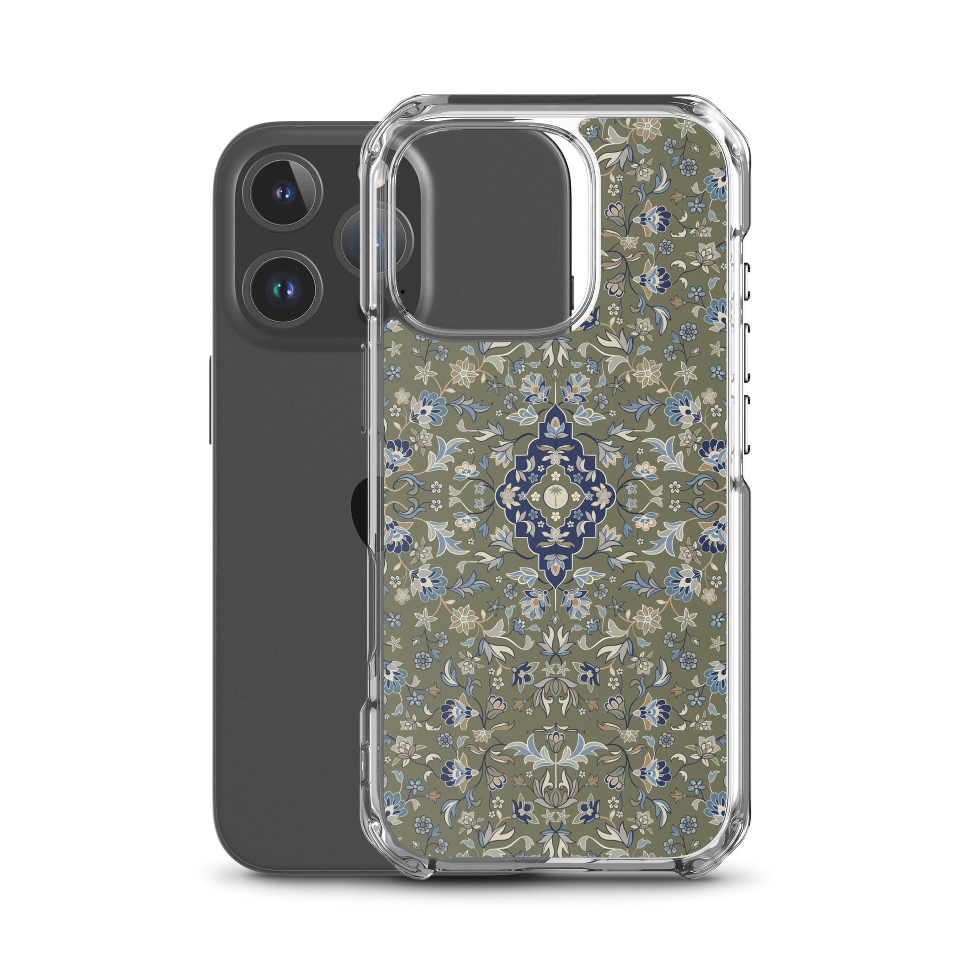 Green Clear Case for iPhone Islamic Gift