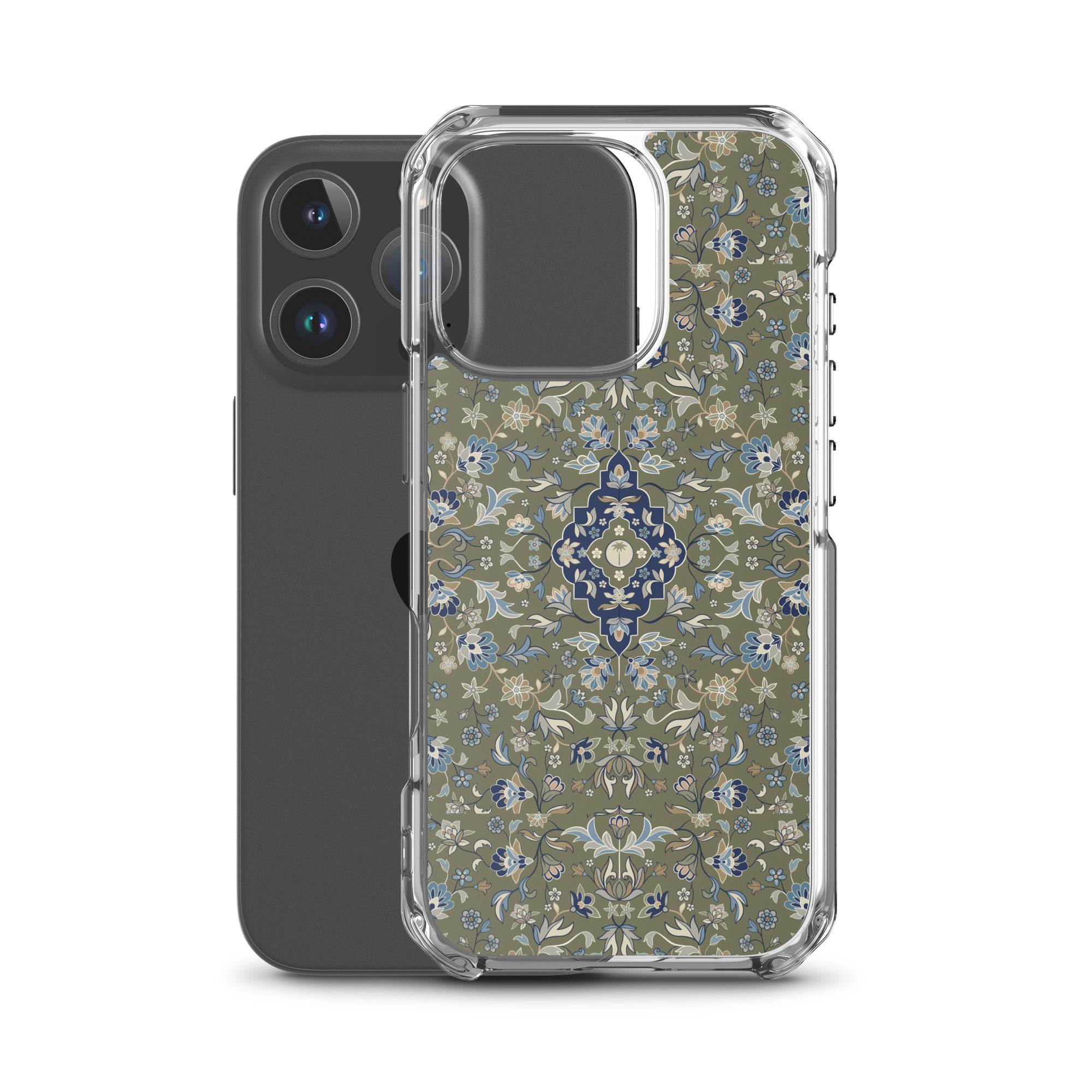 Green Clear Case for iPhone Islamic Gift