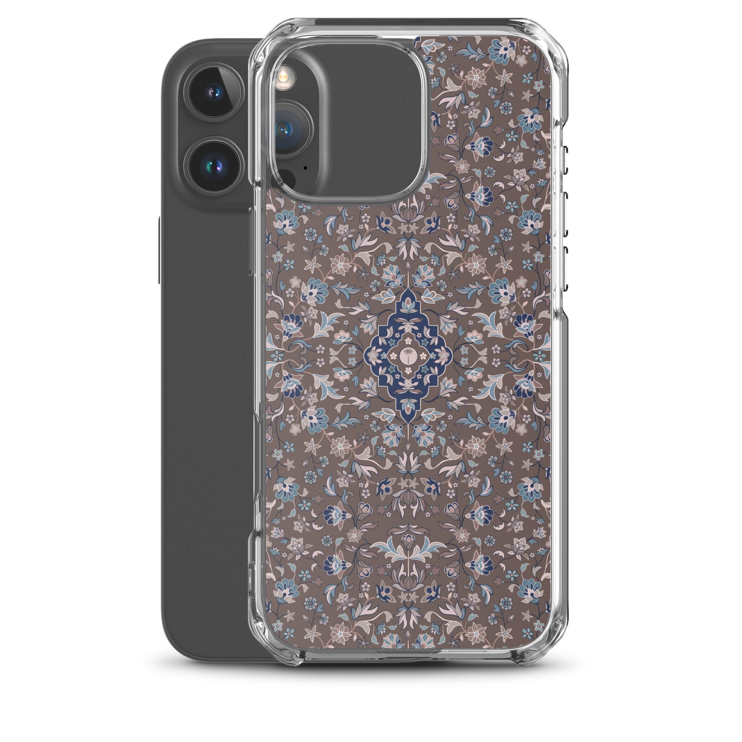 Haramain Brown Clear Case for iPhone Islamic Gift