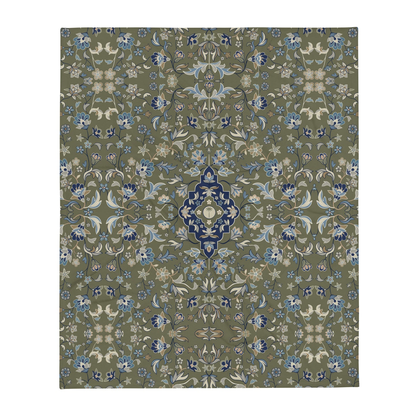 Green Haramain Throw Blanket Islamic Gift