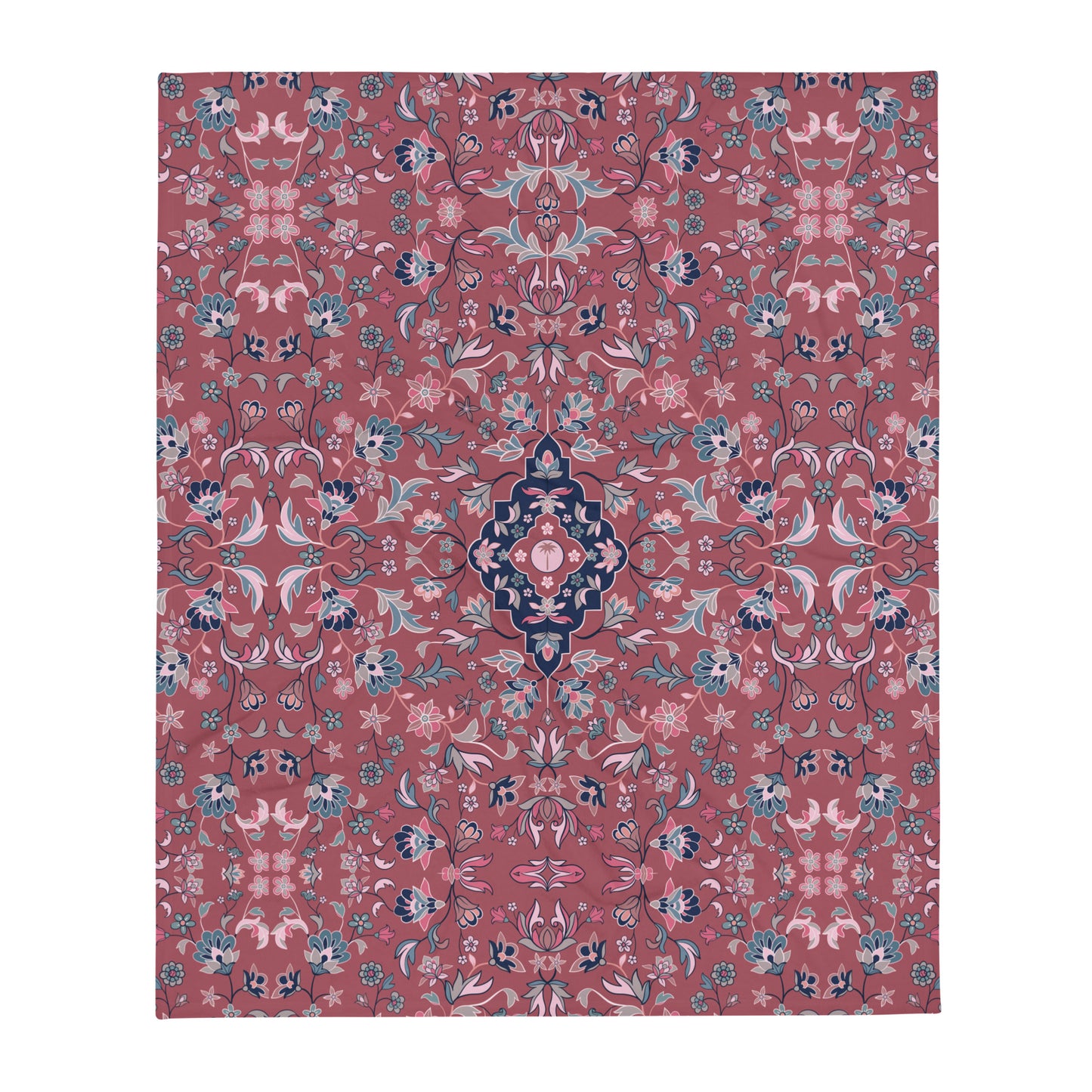 Haramain Red Throw Blanket Islamic Gift
