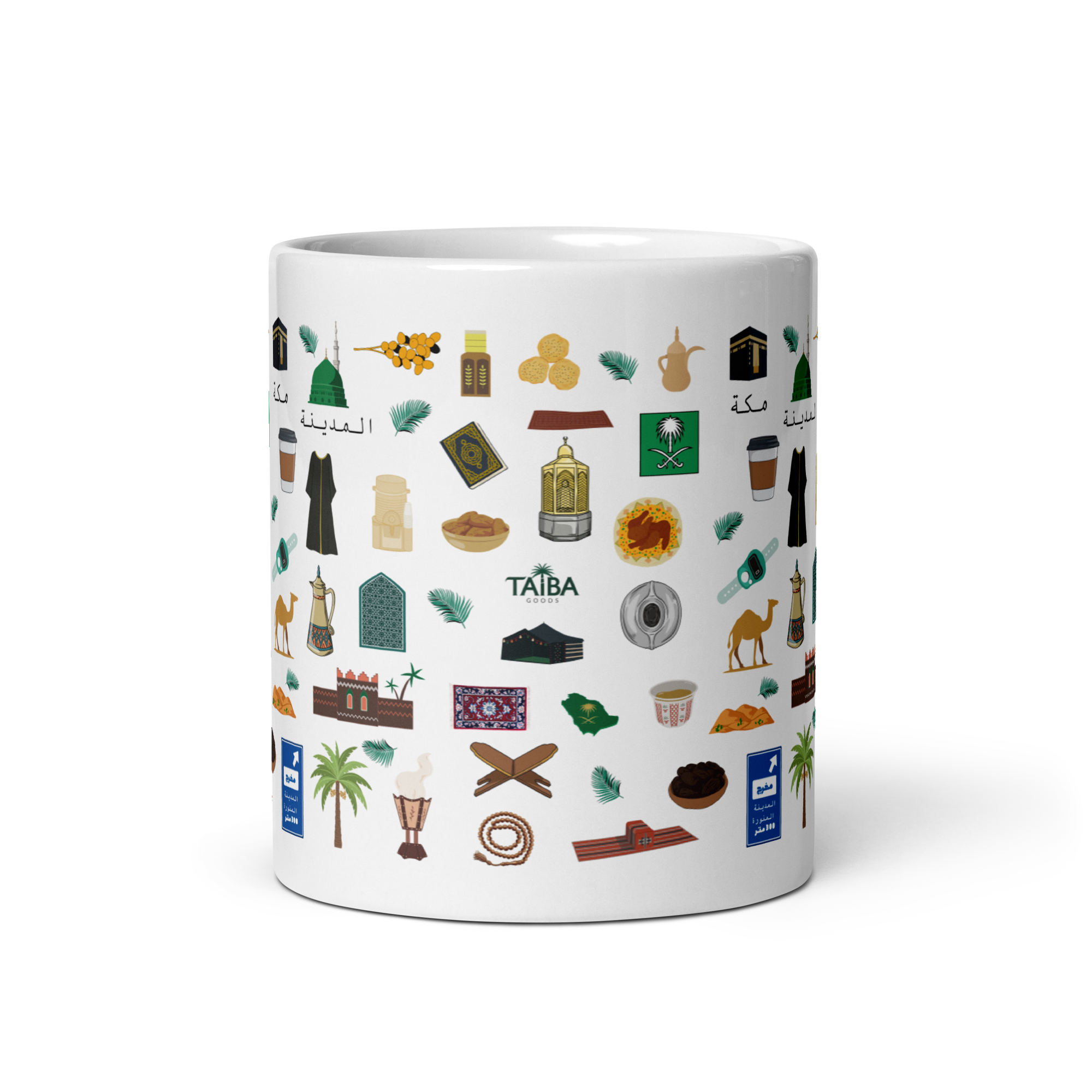 Pilgrim White Mug